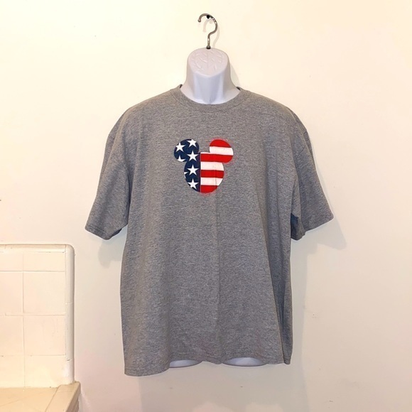 Disney Other - Unisex Disney World Patriotic Mickey Mouse Tee